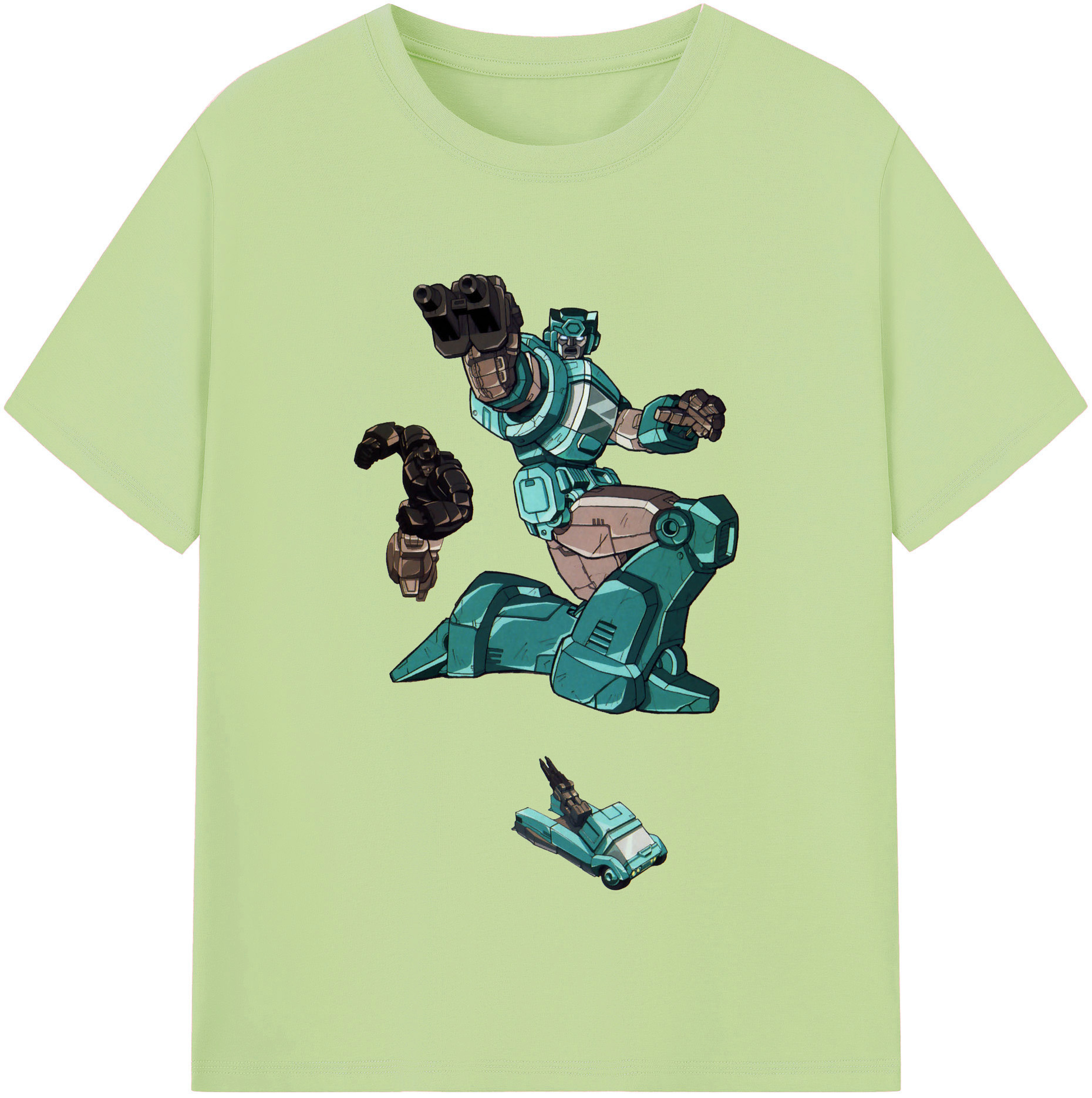 （画像用）  綿100％半袖Tシャツ（フロントプリント）